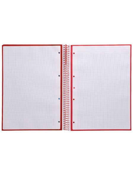 CUADERNO ESP.A4 MICRO ANTARTIK T.FORRADA 80H 90GR.5MM 1B.4 TAL.FRAMB.
