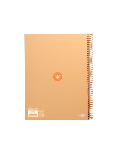 CUADERNO ESP.A4 MICRO ANTARTIK T.FORRADA 80H 90GR.5MM 1B.4 TAL.AM. CL
