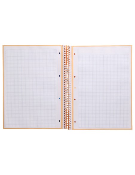CUADERNO ESP.A4 MICRO ANTARTIK T.FORRADA 80H 90GR.5MM 1B.4 TAL.AM. CL