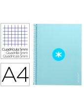 CUADERNO ESP.A4 MICRO ANTARTIK T.FORRADA 80H 90GR.5MM 1B.4 TAL.CEL.