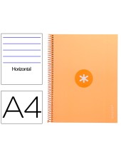 CUADERNO ESP.A4 MICRO ANTARTIK T.FORRADA80H 90GR.HOR.1B.4 TAL.AM.CL.