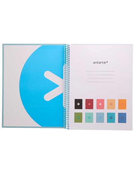 CUADERNO ESP.A4 MICRO ANTARTIK T.FORRADA80H 90GR.HOR.1B.4 TAL.CEL.