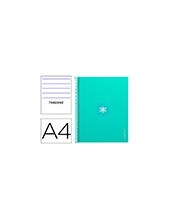 CUADERNO ESP.A4 MICRO ANTARTIK T.FORRADA80H 90GR.HOR.1B.4 TAL.MENTA 2
