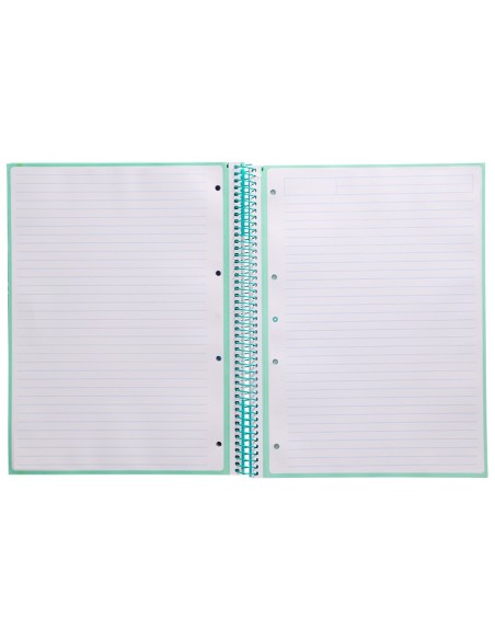 CUADERNO ESP.A4 MICRO ANTARTIK T.FORRADA80H 90GR.HOR.1B.4 TAL.MENTA