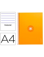 CUADERNO ESP.A4 MICRO ANTARTIK T.FORRADA80H 90GR.HOR.1B.4 TAL.MOSTAZA