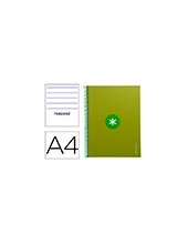 CUADERNO ESP.A4 MICRO ANTARTIK T.FORRADA80H 90GR.HOR.1B.4 TAL.VE. 2