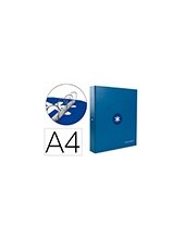 CARPETA 4AN.40MM MIXTAS  ANTARTIK A4 FORRADA AZ.MAR. 2