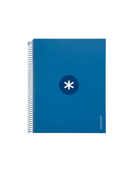 CUADERNO ESP. ANTARTIK A4 T.FORRADA MICRO 5MM 5B 4T.120H 100GR.AZ.MAR