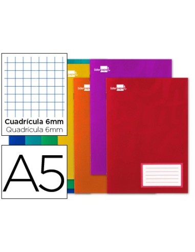 CUADERNO GRAP. WRITE A5 T.CARTON 6MM 32H 60GR. SURT.