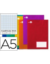 CUADERNO GRAP. WRITE A5 T.CARTON 3MM 32H 60GR. SURT.