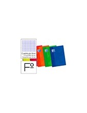 CUADERNO ESP. OXFORD FL. T.CARTON 4MM 80H. 90GR. SURT. 2