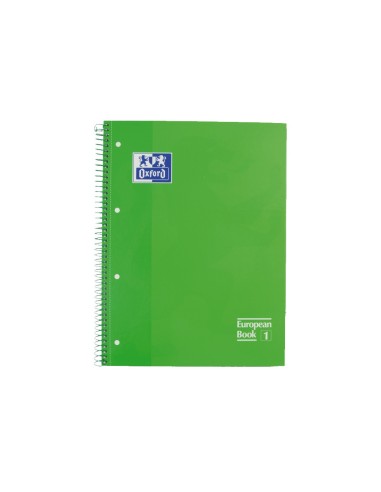 CUADERNO ESP. OXFORD EBOOK A4 T.EXTRA MICRO 5MM 80H 90GR. VE.
