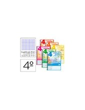 CUADERNO ESP. LIDERPAPEL A5 T.CARTON PAUTA 4MM 40H.70GR. COL.SURT. 2