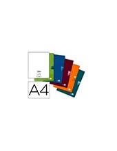 CUADERNO ENCOLADO SCRIPTUS A4 T.CARTON LISO 48H. 90GR. COL.SURT. 2