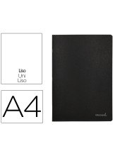 CUADERNO ENCOLADO LIDERPAPEL A4 T.CARTON LISO 80H. 60GR. NG.