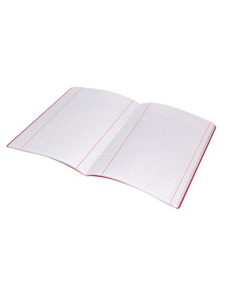 CUADERNO  360 T.DE PLAST.A4 48H. 90G/M2 HOR.DOBLE MARGEN SURT.