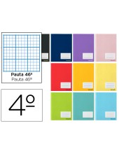 CUADERNO GRAP. WRITE A5 T.CARTON RAYADO Nº 46 32H. 60GR. COL.SURT.