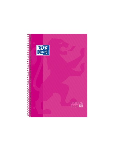 CUADERNO ESP. OXFORD EBOOK A4 T.EXTRA 5MM 80H 90GR. ROSA