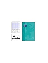 CUADERNO ESP. OXFORD EBOOK A4 T.EXTRA 5MM 80H 90GR. MENTA 2
