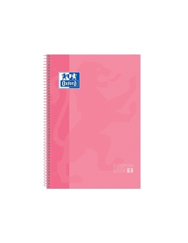 CUADERNO ESP. OXFORD A4 T.EXTRA MICRO 5MM 80H ROSA DULCE