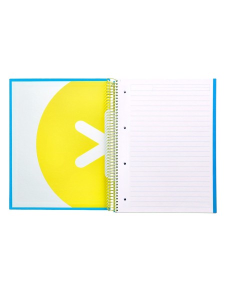 CUADERNO ESP. ANTARTIK A4 T.FORRADA MICRO HOR. 5B 4T.120H.100GR.AZ.