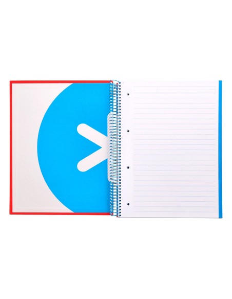 CUADERNO ESP. ANTARTIK A4 T.FORRADA MICRO HOR. 5B 4T.120H.100GR.RJ