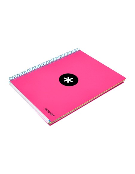 CUADERNO ESP. ANTARTIK A4 T.FORRADA MICRO HOR. 5B 4T.120H.100GR.RO