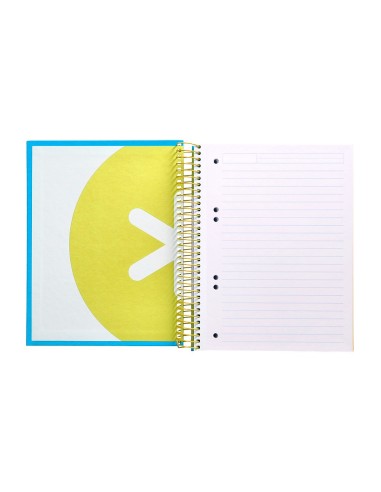 CUADERNO ESP. ANTARTIK A5 T.FORRADA MICRO 5MM 5B 6T.120H.100GR. AZ.