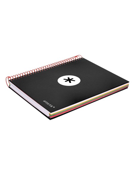 CUADERNO ESP. ANTARTIK A5 T.FORRADA MICRO HOR. 5B.6T.120H.100GR.NG.