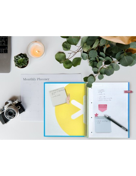 CUADERNO ESP. ANTARTIK A4 T.FORRADA MICRO 5MM 5B 4T.120H.100GR.AZ.