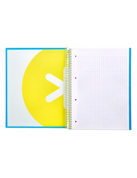 CUADERNO ESP. ANTARTIK A4 T.FORRADA MICRO 5MM 5B 4T.120H.100GR.AZ.