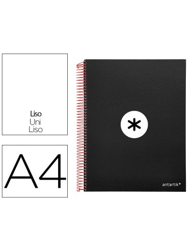 CUADERNO ESP. ANTARTIK A4 T.FORRADA MICRO LISO 4T.120H.100GR. NG.