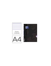 CUADERNO ENCOLADO OXFORD ESCOLAR A4 T.FLEXIBLE HOR. 48H. 90GR. NG. 2