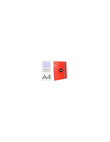 CARPETA C/RECAMBIO LIDERPAPEL ANTARTIK A4 5 MM.FORRADA 4 A. 25MM ROJO CARPETA C/RECAMBIO LIDERPAPEL ANTARTIK A4 5 MM.FORRADA 4 A. 25MM ROJO