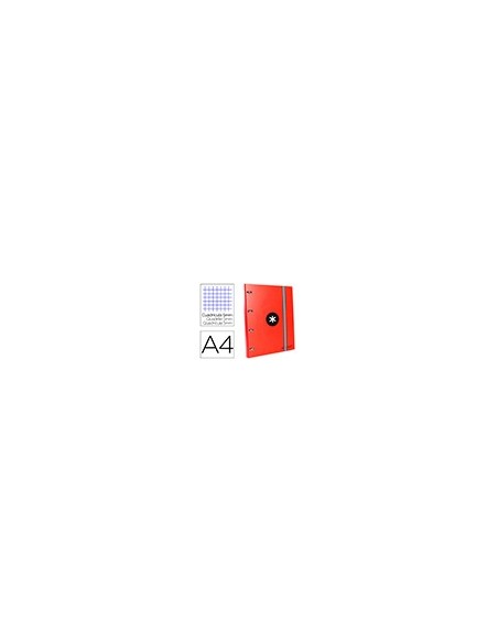CARPETA C/RECAMBIO LIDERPAPEL ANTARTIK A4 5 MM.FORRADA 4 A. 25MM ROJO CARPETA C/RECAMBIO LIDERPAPEL ANTARTIK A4 5 MM.FORRADA 4 A. 25MM ROJO