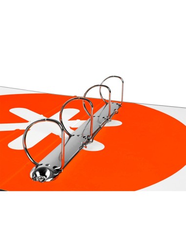 CARPETA 4 A 40 MM  MIXTAS FL  LIDERPAPEL ANTARTIK NEGRO