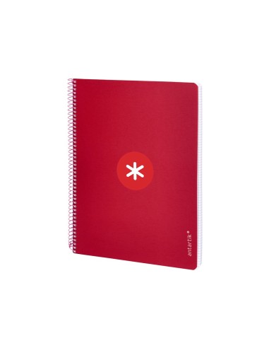 CUADERNO ESP. ANTARTIK A4 T.DURA MICRO 5MM 4T 80H 100GR FRAMBUESA