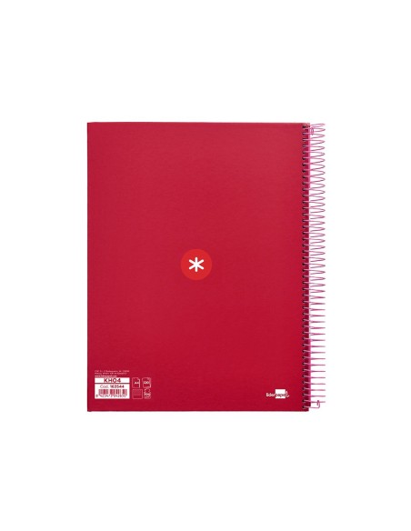CUADERNO ESP. ANTARTIK A4 T.FORRADA MICRO HOR. 5B 4T.120H.100GR.FRAMB CUADERNO ESP. ANTARTIK A4 T.FORRADA MICRO HOR. 5B 4T.120H.100GR.FRAMB