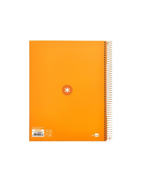 CUADERNO ESP. ANTARTIK A4 T.FORRADA MICRO HOR. 5B 4T 120H 100GR.MOSTA