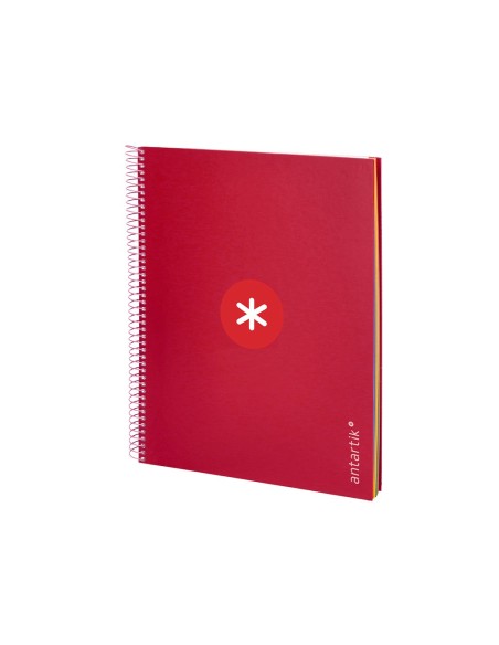 CUADERNO ESP. ANTARTIK A4 T.FORRADA MICRO 5MM 5B 4T.120H 100GR.FRAMB