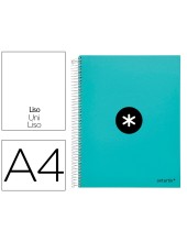 CUADERNO ESP. ANTARTIK A4 T.FORRADA LISO 5B 4T.120H 100GR.MENTA