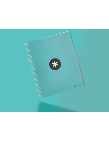 CUADERNO ESP. ANTARTIK A4 T.FORRADA LISO 5B 4T.120H 100GR.MENTA