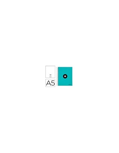 CUADERNO ESP. ANTARTIK A5 T.FORRADA MICRO LISO 5B 6T.120H.100GR.MENTA CUADERNO ESP. ANTARTIK A5 T.FORRADA MICRO LISO 5B 6T.120H.100GR.MENTA