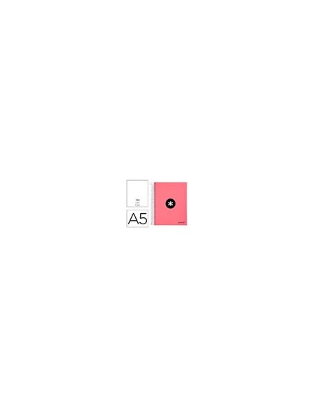 CUADERNO ESP. ANTARTIK A5 T.FORRADA MICRO LISO 6T. 120H 100GR. CORAL CUADERNO ESP. ANTARTIK A5 T.FORRADA MICRO LISO 6T. 120H 100GR. CORAL