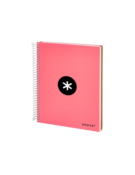 CUADERNO ESP. ANTARTIK A5 T.FORRADA MICRO LISO 6T. 120H 100GR. CORAL CUADERNO ESP. ANTARTIK A5 T.FORRADA MICRO LISO 6T. 120H 100GR. CORAL