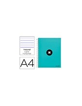 CUADERNO ESP.A4 MICRO ANTARTIK T.FORRADA 120H 100GR HOR.5 B.4 TAL.MEN 2