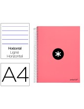 CUADERNO ESP.A4 MICRO ANTARTIK T.FORRADA 120H 100GR HOR.5 B.4 TAL.COR