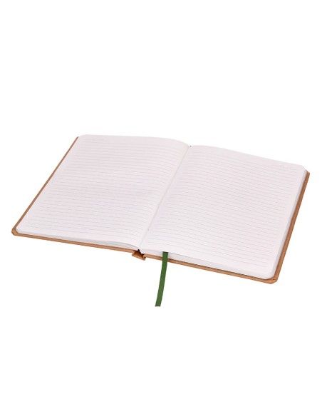 CUADERNO  ECOUSE 100% RECICLADA A5 96H. 70G/M2 HOR.GOMILLA MARCA PG.