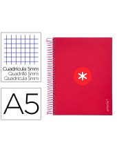 CUADERNO ESP. A5 MICRO ANTARTIK T.FORRADA120H 100GR.5MM 5B.6 TAL.FRAM