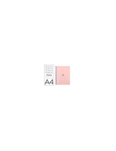 CUADERNO ESP.A4 MICRO ANTARTIK T.FORRADA 80H 90GR.RAYADO 1B.4TAL.ROSA CUADERNO ESP.A4 MICRO ANTARTIK T.FORRADA 80H 90GR.RAYADO 1B.4TAL.ROSA